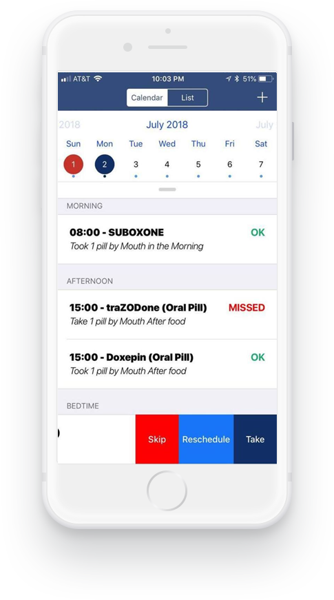Medmanage Medication Assisted Treatment App